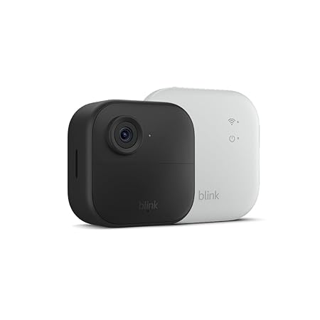 Blink Outdoor 4 XR – two-year battery wireless camera with 4x security coverage, 1000 ft open-air range or 400 ft with typical use — 1 camera system